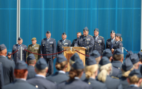 Předání funkce velitele Správy letiště Pardubice