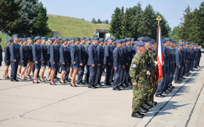 Předání funkce velitele Správy letiště Pardubice